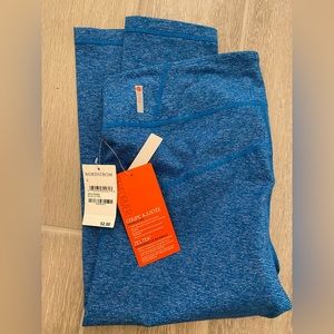Zella yoga athletic pants size large blue reversible
